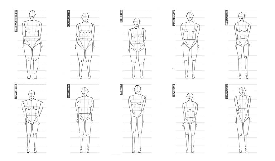 New Body Shapes Front Profile New Body Shapes Front Profile